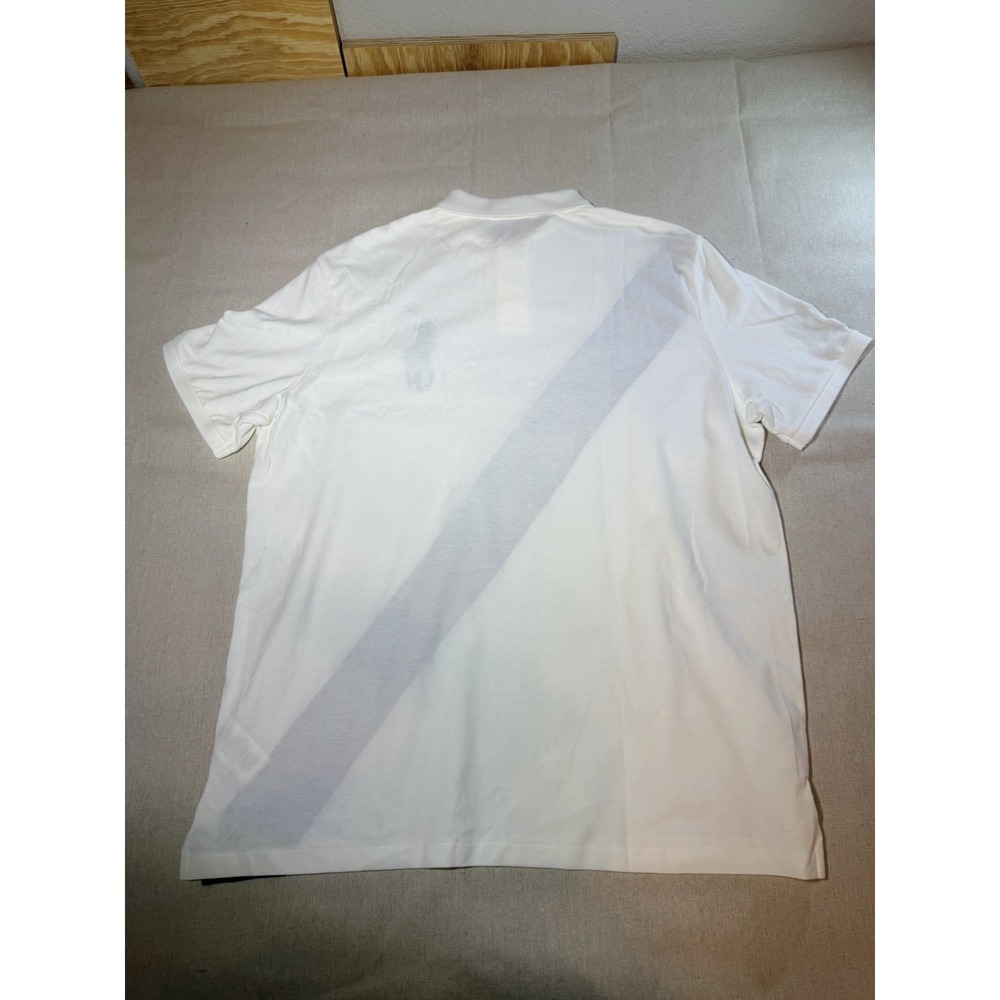 POLO RALPH LAUREN Size XL Classic Fit Big Pony Mesh Polo Shirt White NWT $138 - Picture 6 of 6